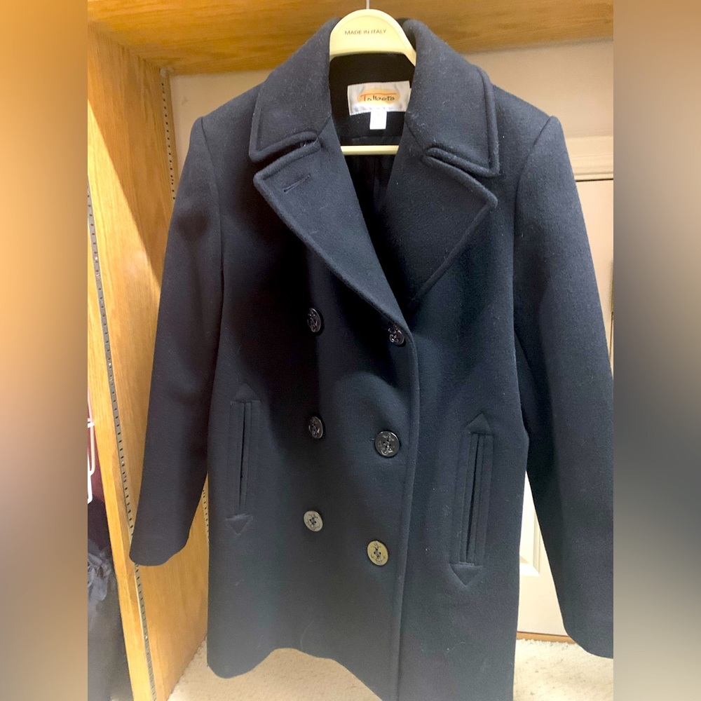 Talbots wool pea coat